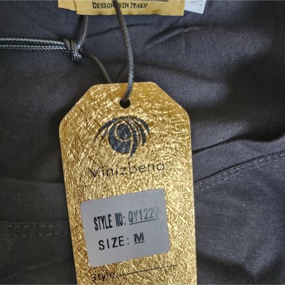 VINIZBENA NEW EMBELISHED EYE OF PROTECTION (EVIL EYE) TEE SIZE MED - Picture 3 of 5